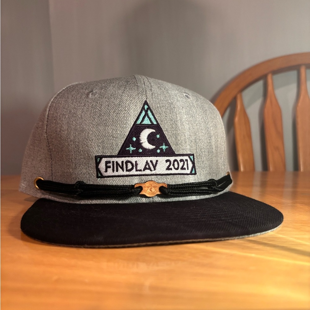 Findlay 2021 Gray and Black Cap